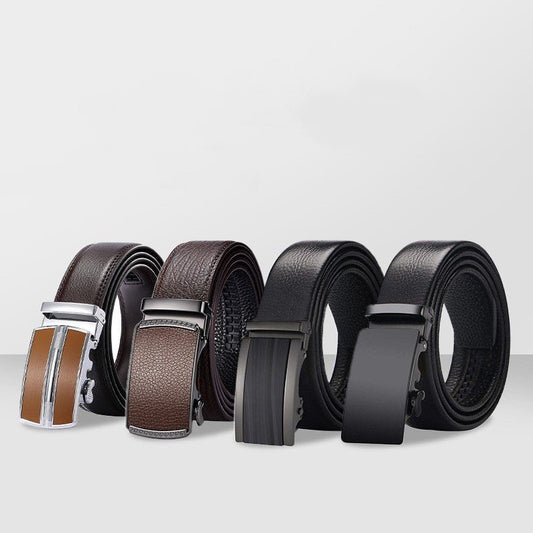 Leather Belt Men's First Layer - PrimeMalePrimeMalePrimeMale