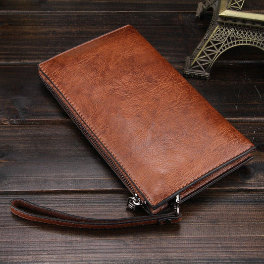 Men Handbag Coin Purse Wallet Mobile Phone Leather Bag - PrimeMalePrimeMalePrimeMale