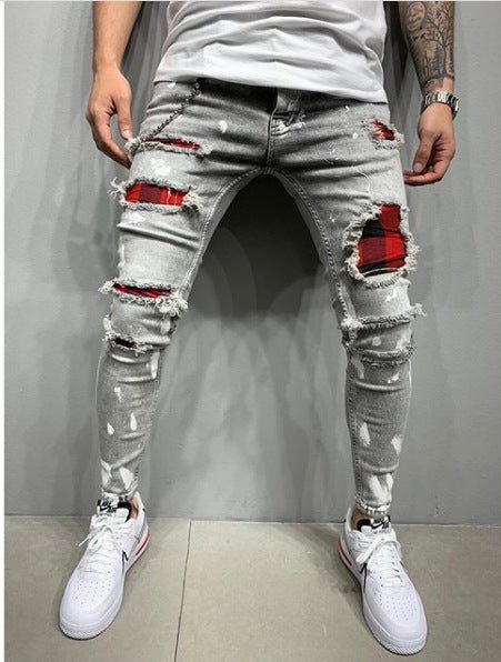 Men's paint jeans - PrimeMalePrimeMalePrimeMale