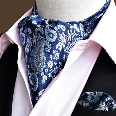 Men's scarf English suit shirt collar scarf - PrimeMalePrimeMalePrimeMalePrimeMale1