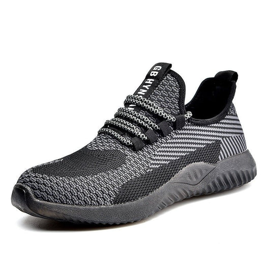 Men's Summer Flying Weaving Labor Protection Shoes - PrimeMalePrimeMalePrimeMale