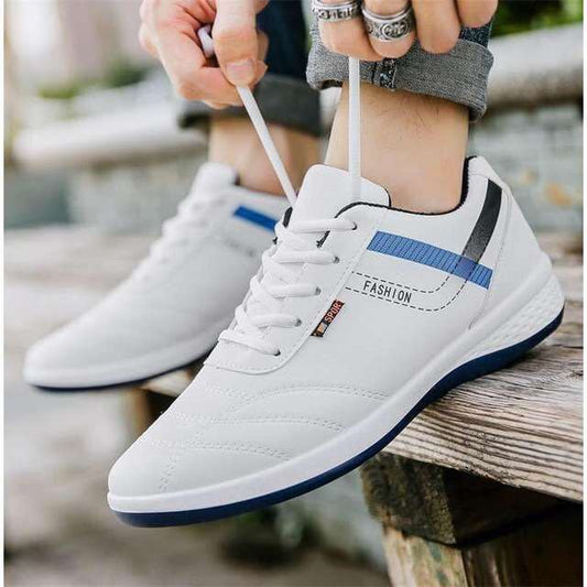 New Men's Shoes Leather Sports Casual Shoes Men's Fashion Sneakers - PrimeMalePrimeMalePrimeMale