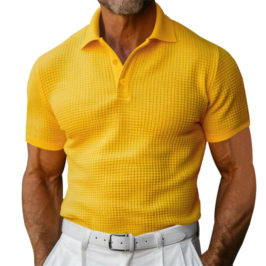 Polo Shirt Men's European And American Leisure - PrimeMalePrimeMalePrimeMale