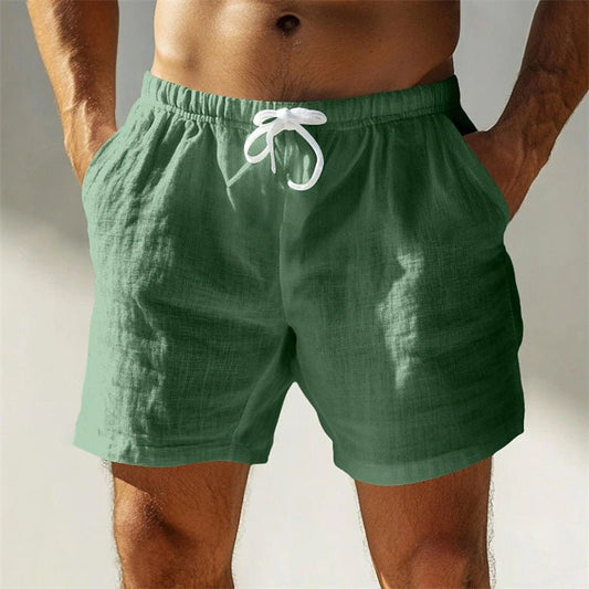 Pure Cotton Casual Solid Color Breathable Outdoor Short Shorts - PrimeMalePrimeMalePrimeMale