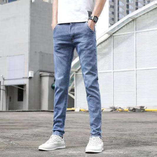 Summer Versatile Youth Stretch Feet Boys Pants - PrimeMalePrimeMalePrimeMale